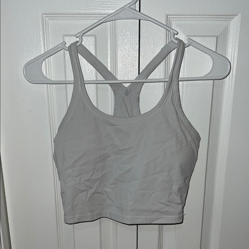 White crop tank
